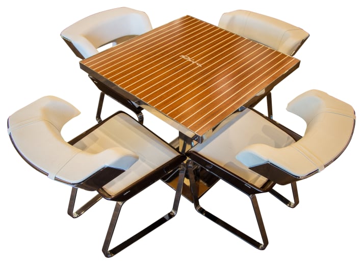 Riva Aquarama table. | h.