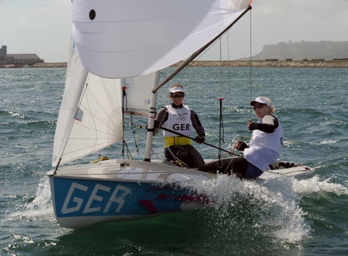   Équipage de 470 Kathrin Kadelbach et Friederike Belcher