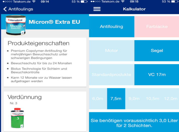   L'application est certes plus facile à utiliser, mais elle est moins précise
