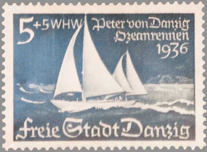   Sondermarke Atlantikregatta 1936