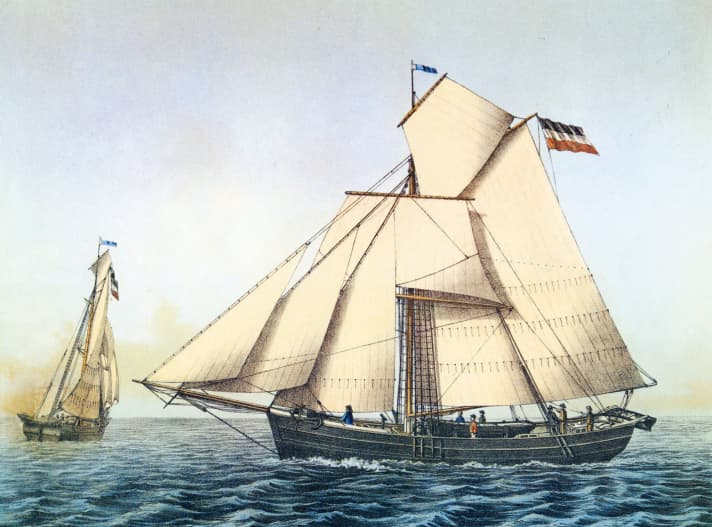 The "Greenland" was involved in polar expeditions