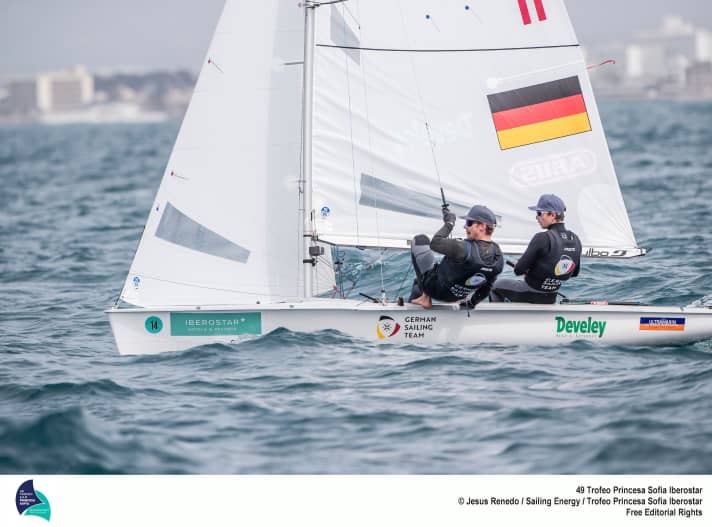   A well-combined duo: helmsman Simon Diesch, just 23 years old, and his 27-year-old cox Philipp Autenrieth have their sights set on taking part in the 2020 Olympic Games