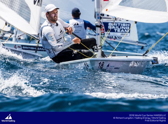   Auf dem Weg zum ersten Weltcup-Gold seit 2016: Laser-Steuermann Philipp Buhl