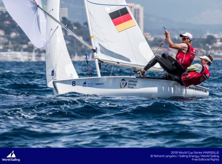   Malte Winkel und Matti Cipra segeln beim Weltcup-Finale mit starken Leistungen auf Platz 5
