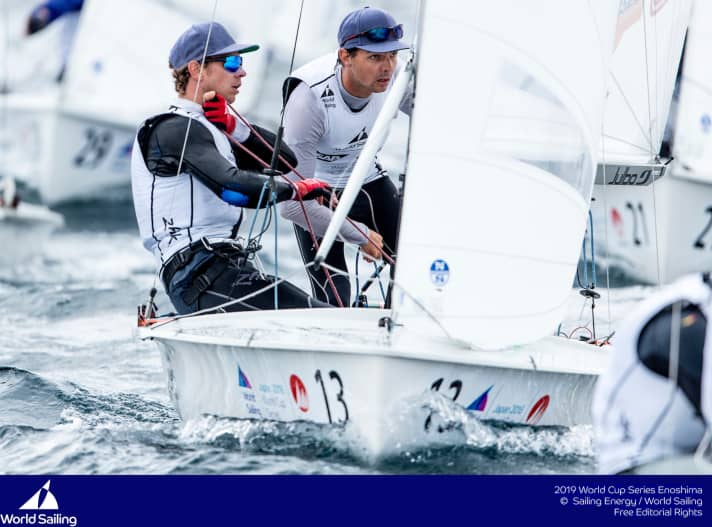   Simon Diesch and Phillip Autenrieth in the 470