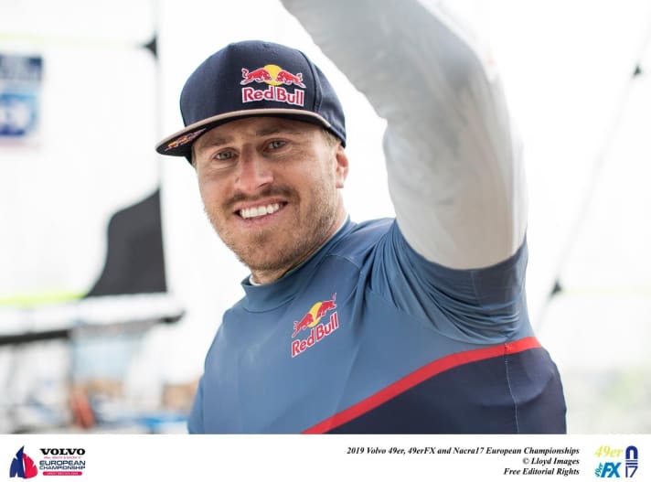   Ottima prestazione venerdì: il timoniere del 49er Erik Heil