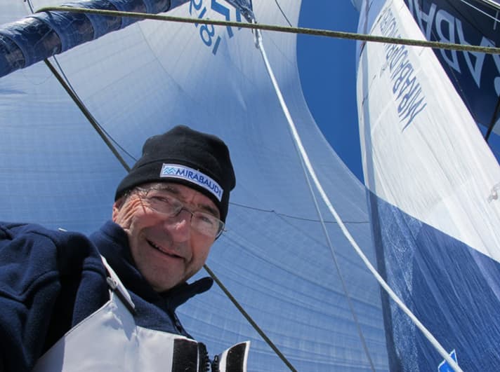   Securing the Cape Horn record at the age of 57: Dom Wavre