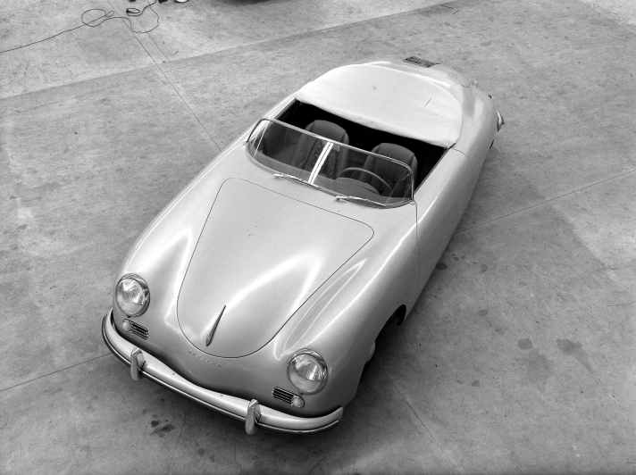 Der erste Porsche 356 Speedster von 1954.