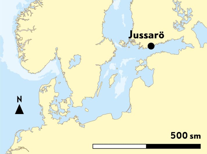 The island of Jussarö is located in the Gulf of Finland.