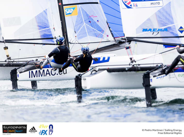   Paul Kohlhoff und Alicia Stuhlemmer im Nacra17