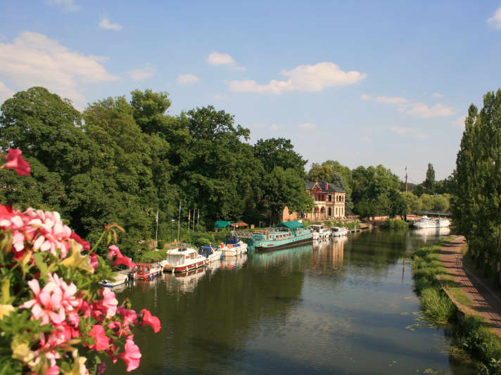   Charterreise Rhein-Marne-Kanal, Saarkanal, Saar, Mosel