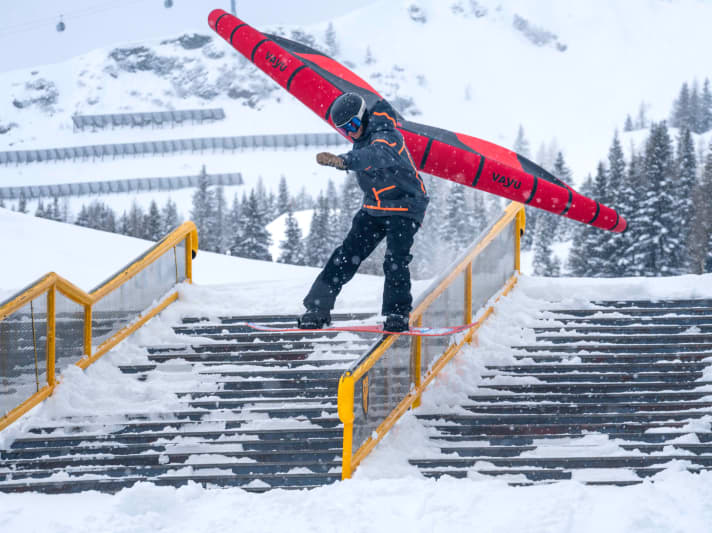 Pros like Seppl Ramsbacher just can't help themselves...