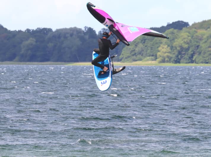 If you want to do tricks and jumps, you should choose a volume size smaller if in doubt