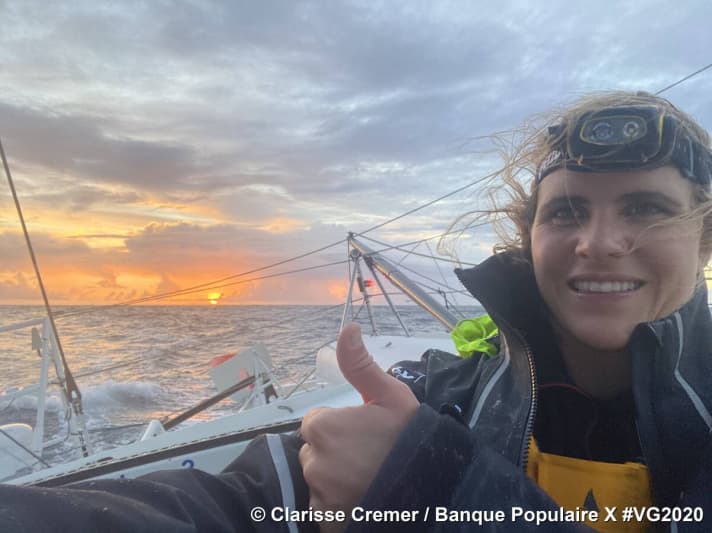   "Banque Populaire" skipper Clarisse Crémer