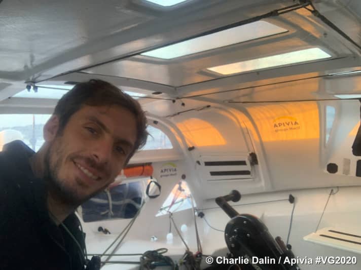   Lo skipper di "Apivia" Charlie Dalin