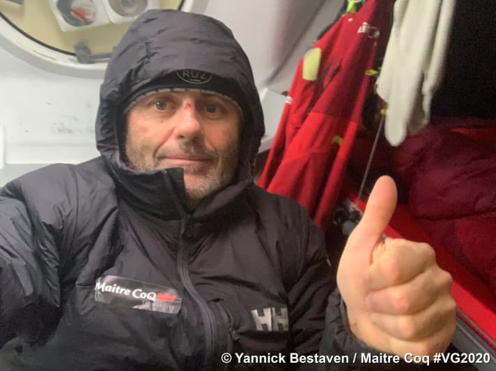   Difendere il proprio vantaggio: Yannick Bestaven su "Maître Coq".