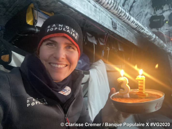   Buon compleanno, Clarisse Crémer! La skipper parigina di "Banque Populaire X" compie 31 anni il 30 dicembre.