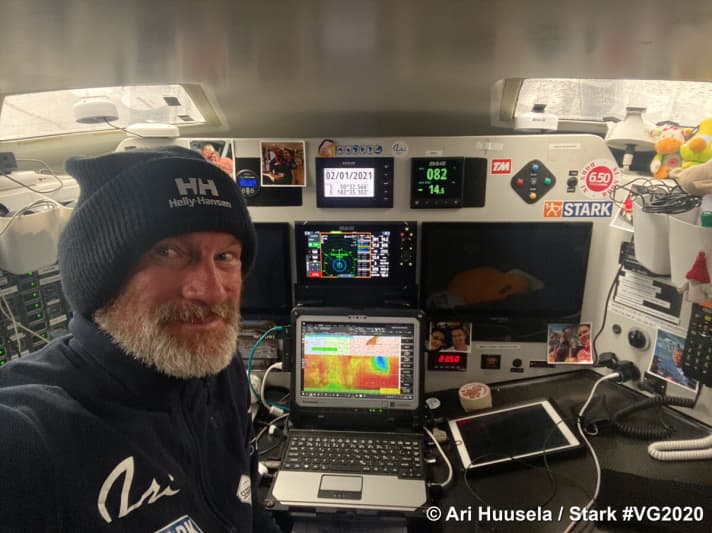   Strong performance: Ari Huusela will be fondly remembered by the Vendée Globe community Strong | #VG2020