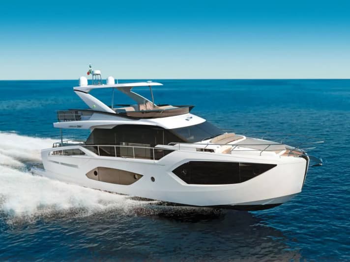 Pod drives and 1200 hp provide the speed