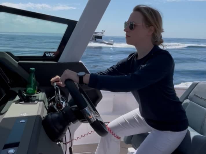 Weltpremiere Axopar 38 Sun Top auf Mallorca