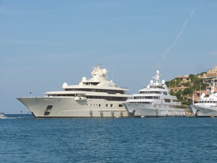 At 2514 euros per day, the Porto Cervo marina ranks 3rd.