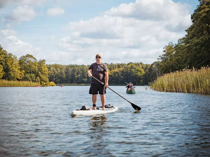 My goal is not necessarily to paddle 35 kilometres a day, but rather to paddle from one beautiful spot to the next and enjoy nature along the way.