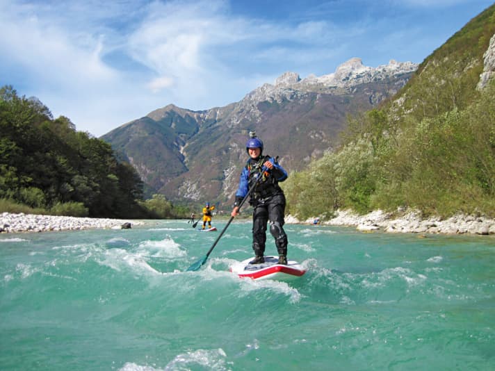 Christina Bauer from supsafety.de on her favourite river