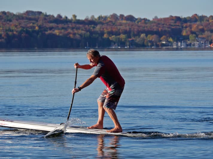 On a test tour: Stephan Gölnitz, sup-mag.de