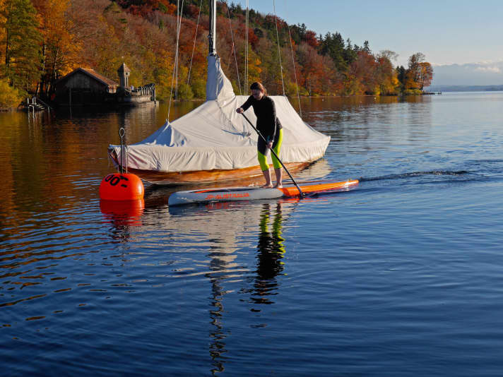 In the test team: Sonja Duschek, multiple German champion in sprint and long distance.