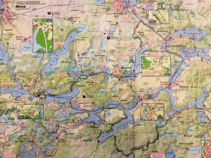 Mecklenburg-Vorpommern: criss-crossed by lakes and rivers