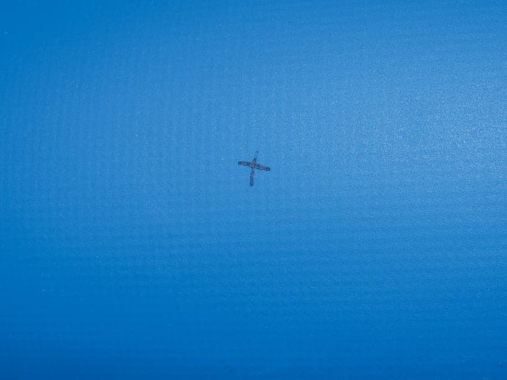 Mark the position (1) and ...