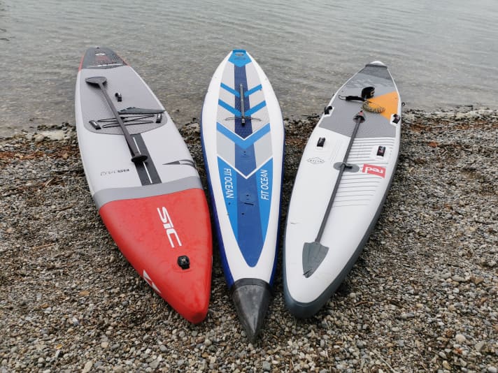In the test: SIC, Fit Ocean and Red Paddle