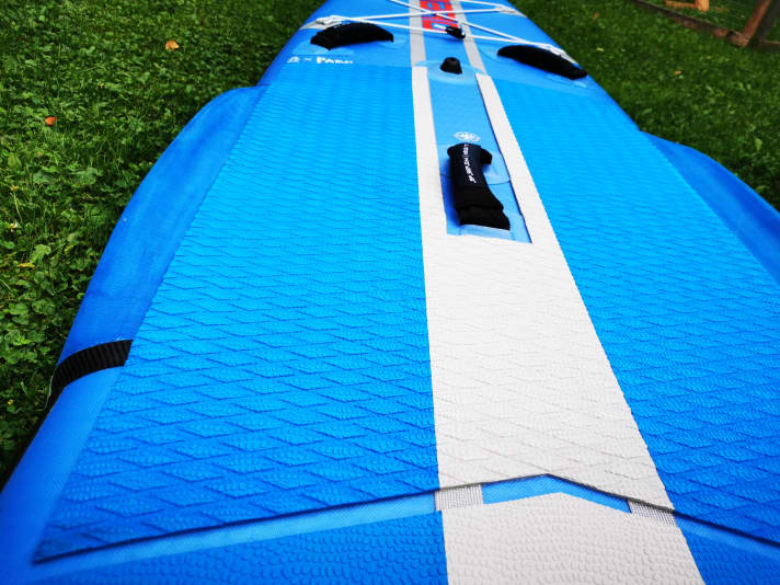 Seitliche EVA-Wangen im Standbereich