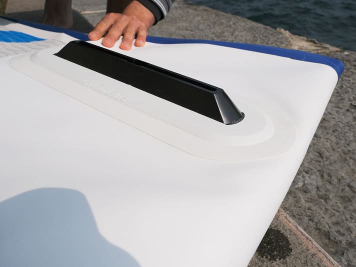 Board aufrollen ohne Knickkante am Finnenkasten