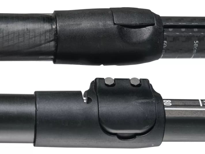 Anti-twist locks on the 2022 test paddle