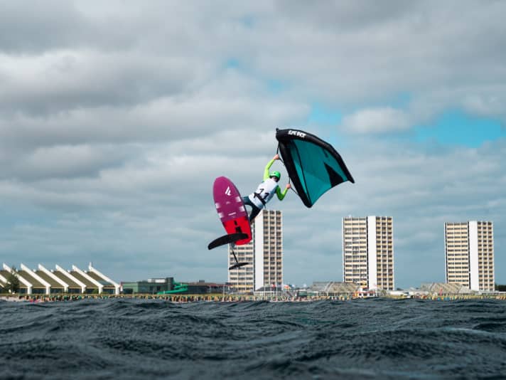 Wing Foilen ist die zweite Sportart neben SUP