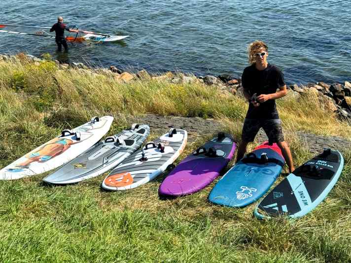 Windsurfing freestyle