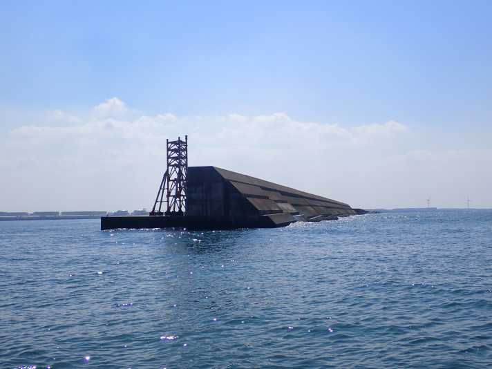 Coastal protection is practised on a different level in Japan