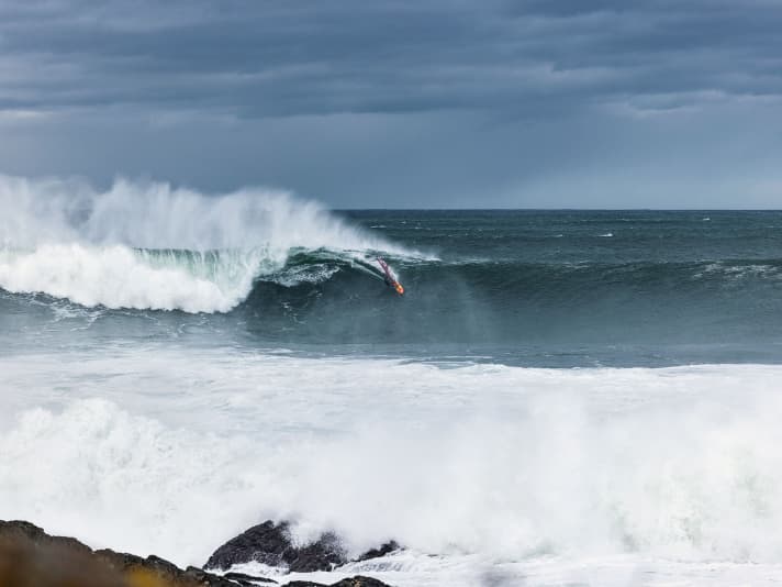 The wave off Isla Pancha is simply perfect.