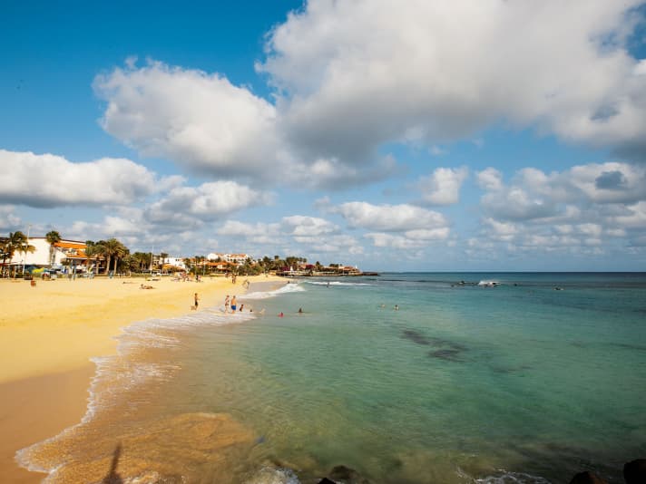 The bay of Santa. Maria