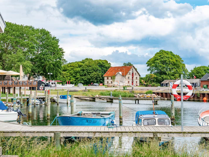 Wie aus dem Bilderbuch:  Klintholm Havn
