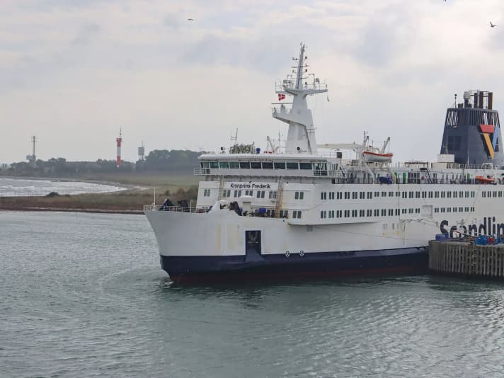 Die Überfahrt von Fehmarn nach Rødby dauert nur 45 Minuten.