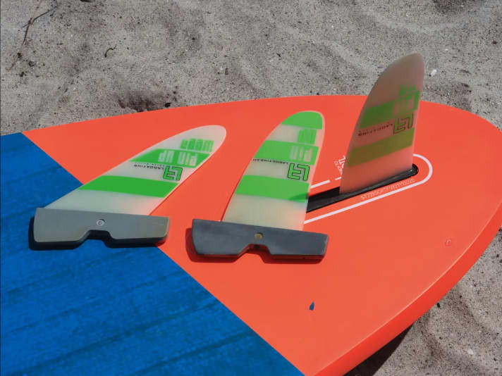 Seagrass fins are very useful for freestyle.