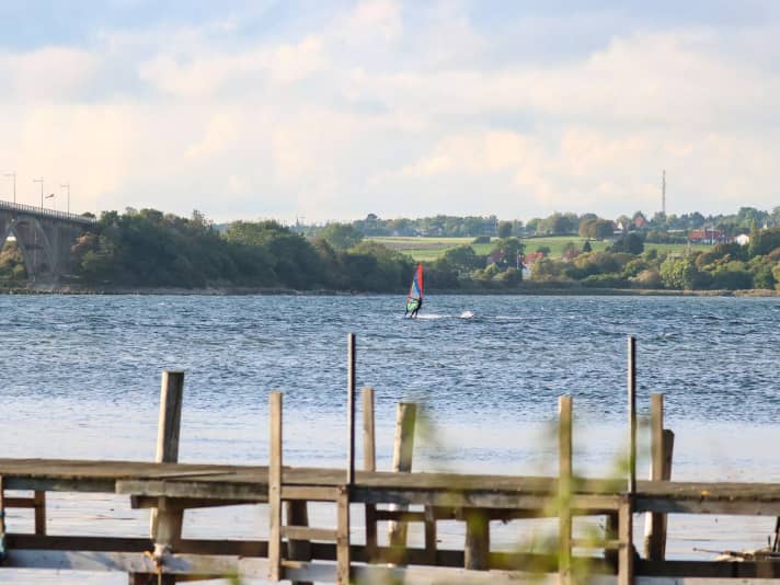 Stell dir vor, es ist Flachwasser und keiner geht hin: Am Spot Moenbroen gibt‘s reichlich Platz.