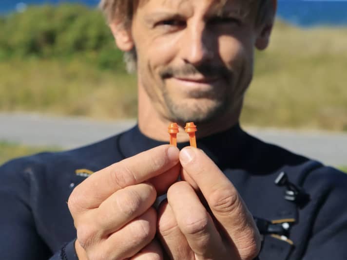 Flo Jung empfiehlt zum Üben Ohrenstöpsel oder einen Helm.