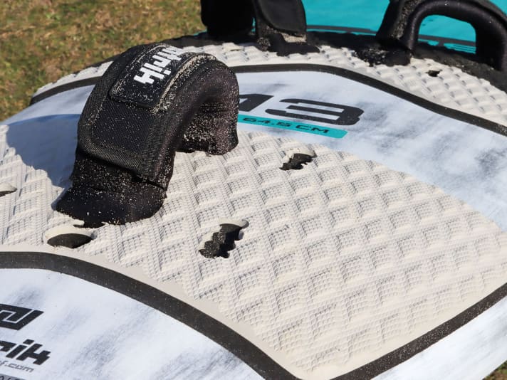 »Im 4-Schlaufen-Setup kann man auf dem F-Cross auchrichtig Gas geben.«
 Manuel Vogel, surf-Tester