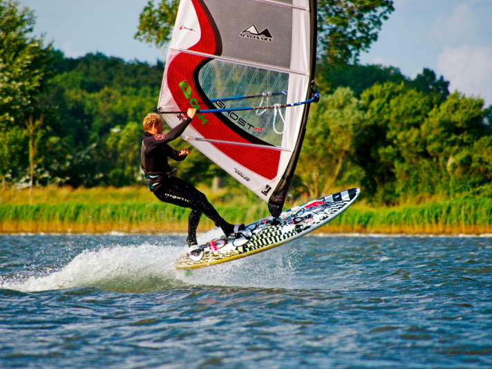 Holger Beer is happy - there's room for tricks.