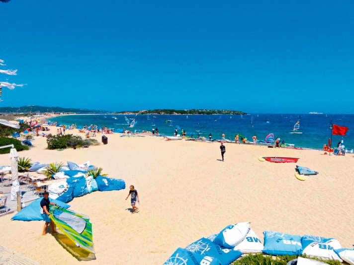 It can get busier here in the high season - after all, everyone can find the right conditions here.