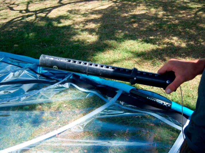 Insert mast extension