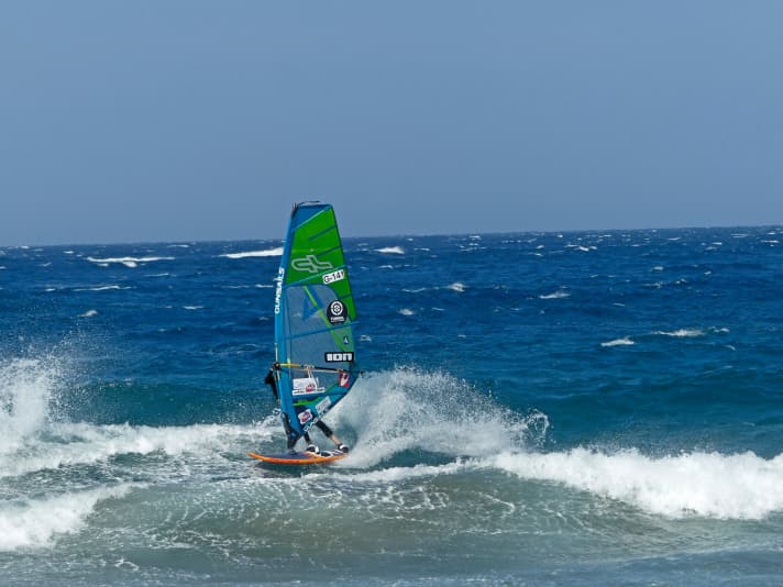 Nick takes every opportunity to measure himself against the international competition at the youth contests - and they often live on the Canary Islands or at least on the coast rather than in the deepest inland areas.